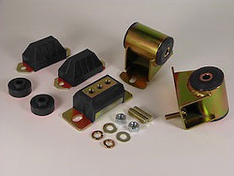 BUSHING JEEP YJ 87-96 COMP DRIVETRN KIT Black