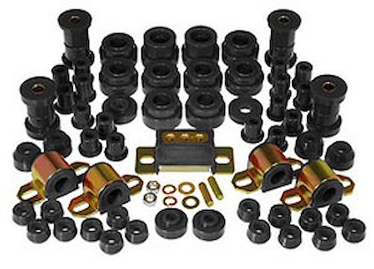 BUSHING TOTAL KIT CJ5/7 80-86 W/TRANS MT Black