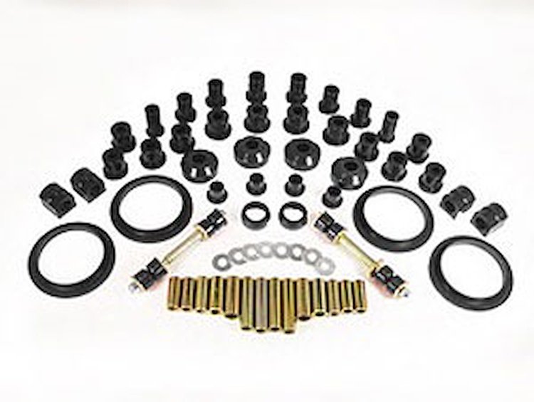 BUSHING TOTAL KIT AMC MID SIZE 64-69 Black