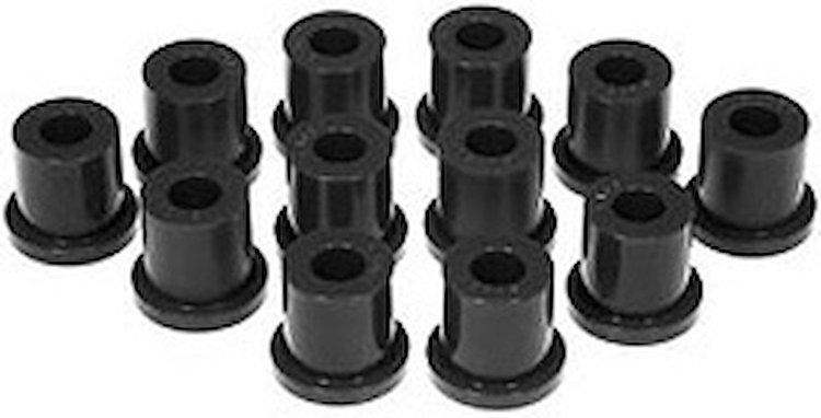 Spring Eye & Shackle Bushing Kit 1981-1987 Toyota Landcruiser FJ40/FJ60 4WD Black