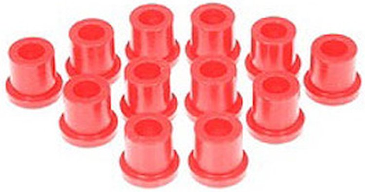 Spring Eye & Shackle Bushing Kit 1981-1987 Toyota Landcruiser FJ40/FJ60 4WD Red