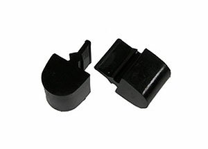 Bump Stop Kit Black Round Top Pair
