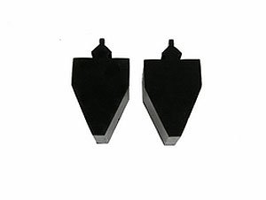 Bump Stop Kit Black Tall Pyramid Style