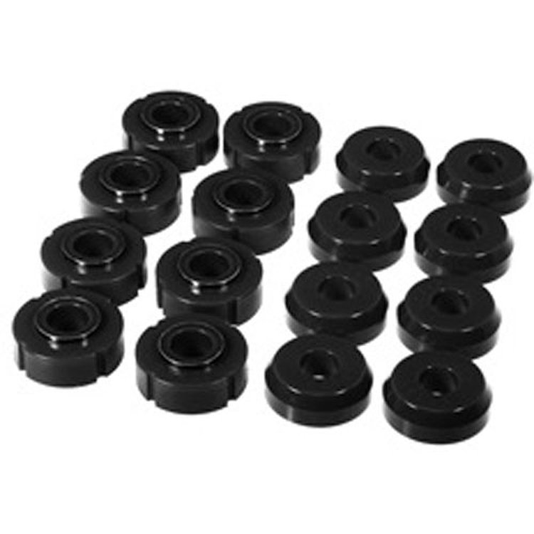 BUSHING FORD BODY MT SET 66-77 BRONCO Black