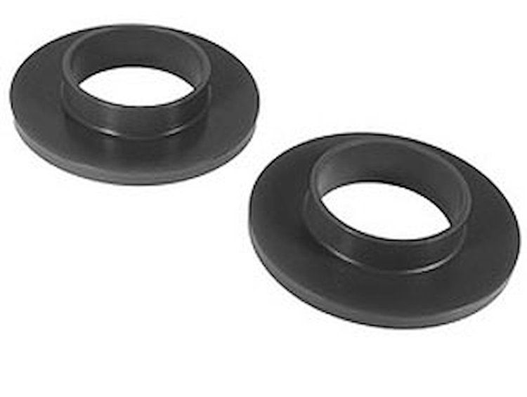 BUSHING MUSTANG FRT COIL SPG ISOLATOR 64-73 Black