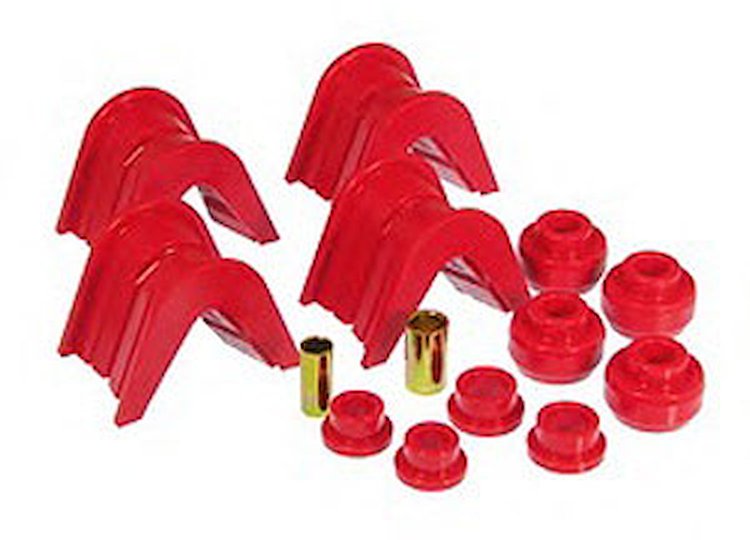 Suspension Bushing Kit Red 14 pc. 7 Degree Offset
