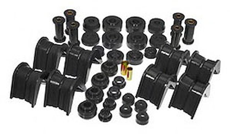BUSHING TOTAL KIT FORD F150 4WD 73-79 Black