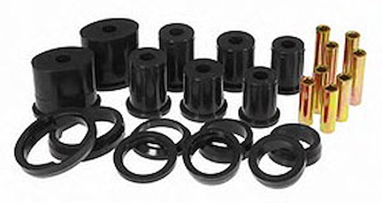 BUSHING MUSTANG RR C-ARM 79-98 OVAL LWR Black