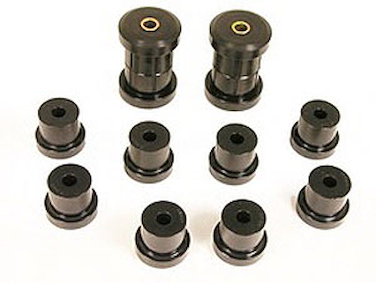 7-1011-BL Spring Eye & Shackle Bushing Kit for Select 1967-1979 GM Vehicles [Black]
