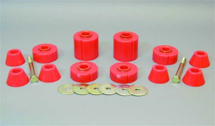 Chevy/GMC Pickup Red Body Mount Bushings