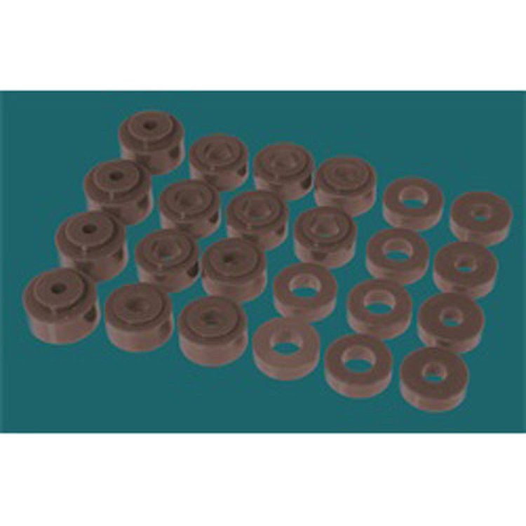 BUSHING GM BDY MT MID-SZ CONVERT 68-72 Black