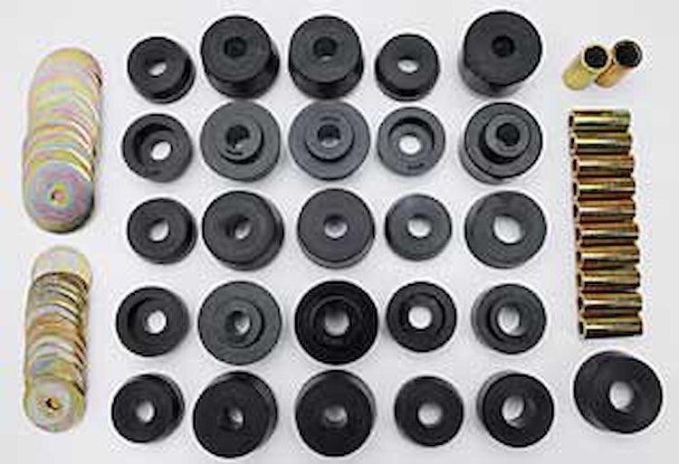Body & Cab Mount Bushings 1978-88 Chevelle, El Camino, Monte Carlo, Cutlass, 442, F85, Europa RWD