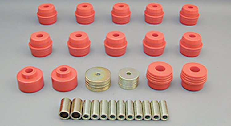 Body & Cab Mount Bushings 1978-88 Chevelle, El Camino, Monte Carlo, Cutlass, 442, F85, Europa RWD