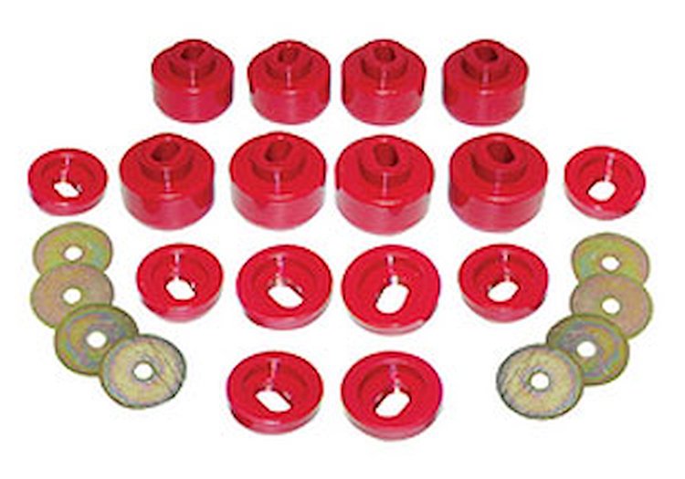 Body Mount Kit Red