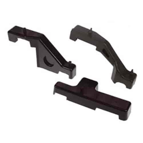 Radiator Isolator Kit Black 4 pc.