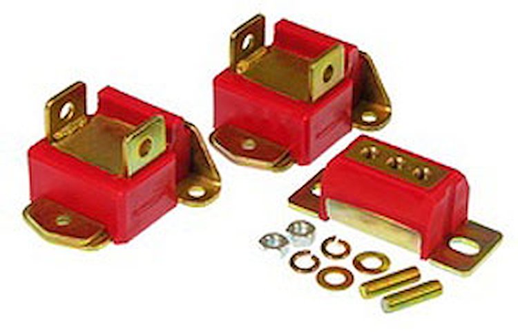 Motor/Transmission Mount Combo Red