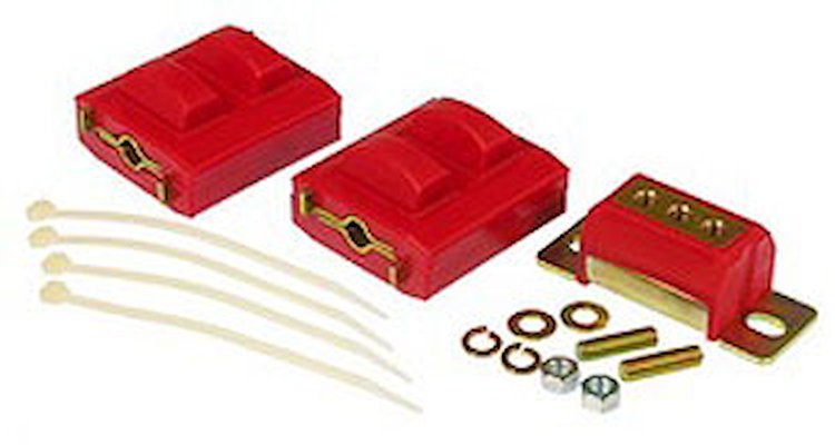 Motor/Transmission Mount Combo Red