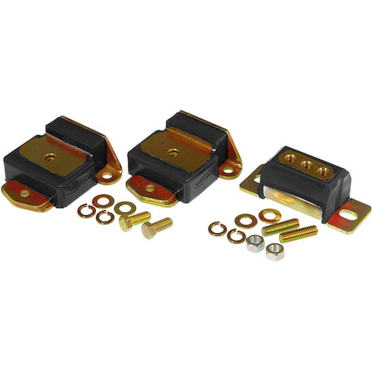 GM Truck Motor & Transmission Mount Kit Black