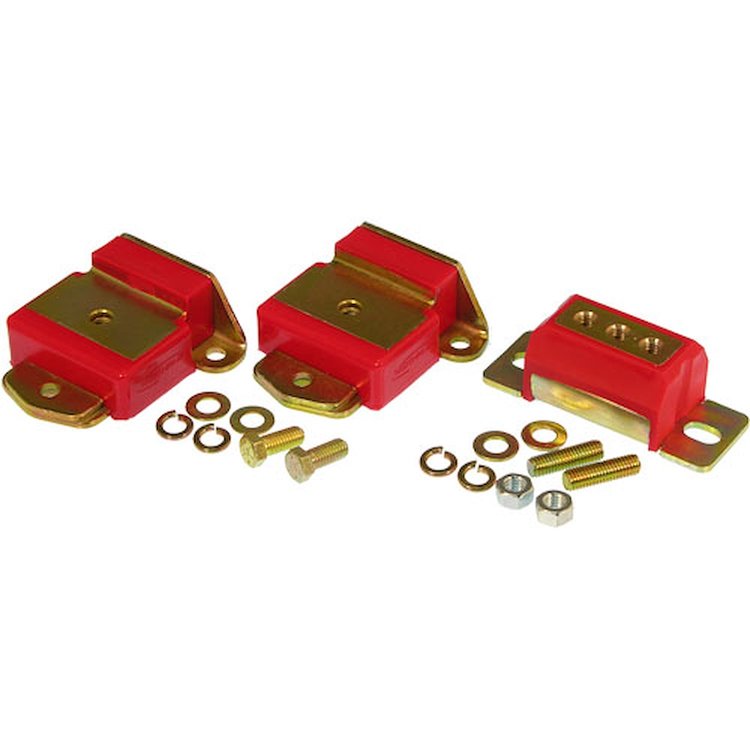 Motor/Transmission Mount Combo Red