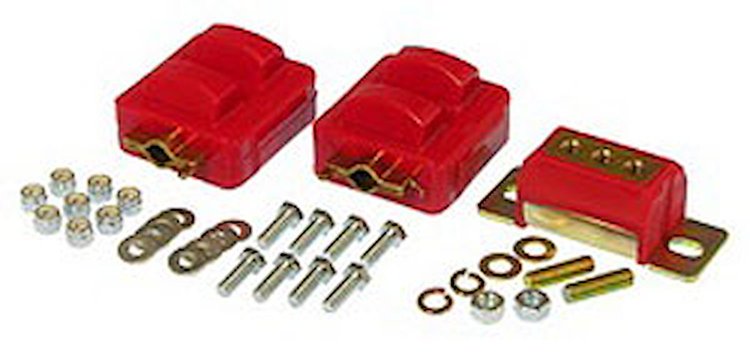 Motor/Transmission Mount Combo Red