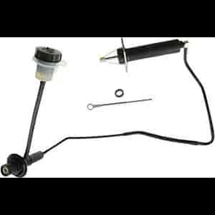Master Cylinder / Slave Cylinder w/ Remote Reservoir Use with Hydraulic Clutch system Components Shown Here