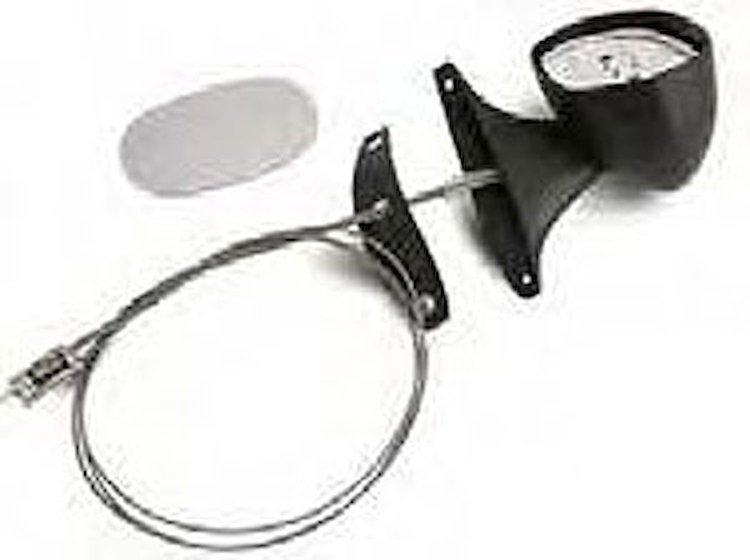 Painted Side View Mirror Remote