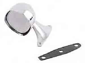 Chrome Side View Mirror Non-Remote