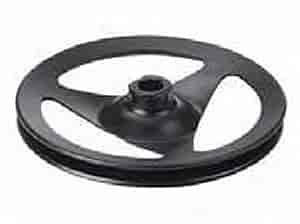 Power Steering Pulley Saginaw Style, Nutted Key Shaft