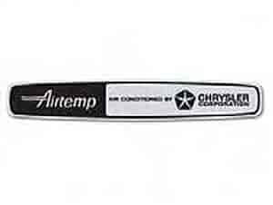 Chrysler Airtemp Decal Window