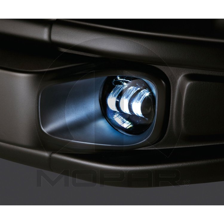 Mopar Jeep Wrangler Fog Light Installation Kit