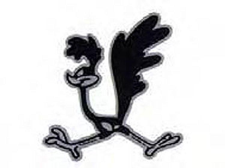 Road Runner Decal 1968 Road Runner
