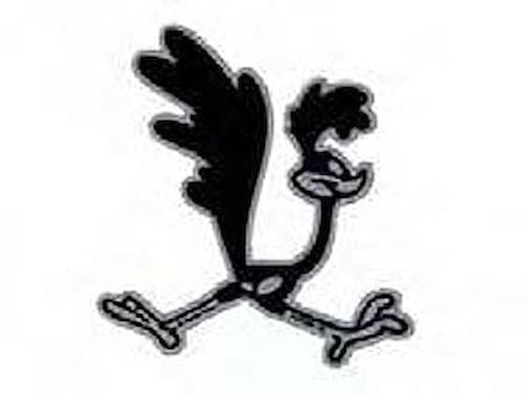 Road Runner Decal 1968 Road Runner
