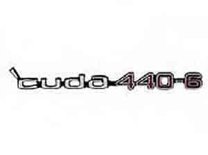 "Cuda 440-6 Emblem 1970-71 "Cuda