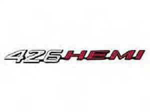 426 Hemi Emblem 1970-71 Challenger