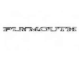 Plymouth Emblem 1970-72 Road Runner/GTX/Barracuda/Duster