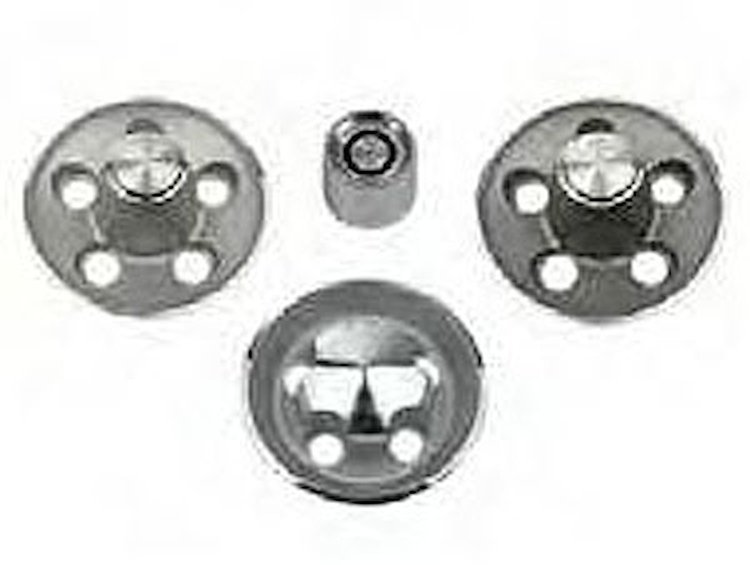 Rallye Wheel Center Cap All 1972-75 Applications (4.5" Bolt Circle)