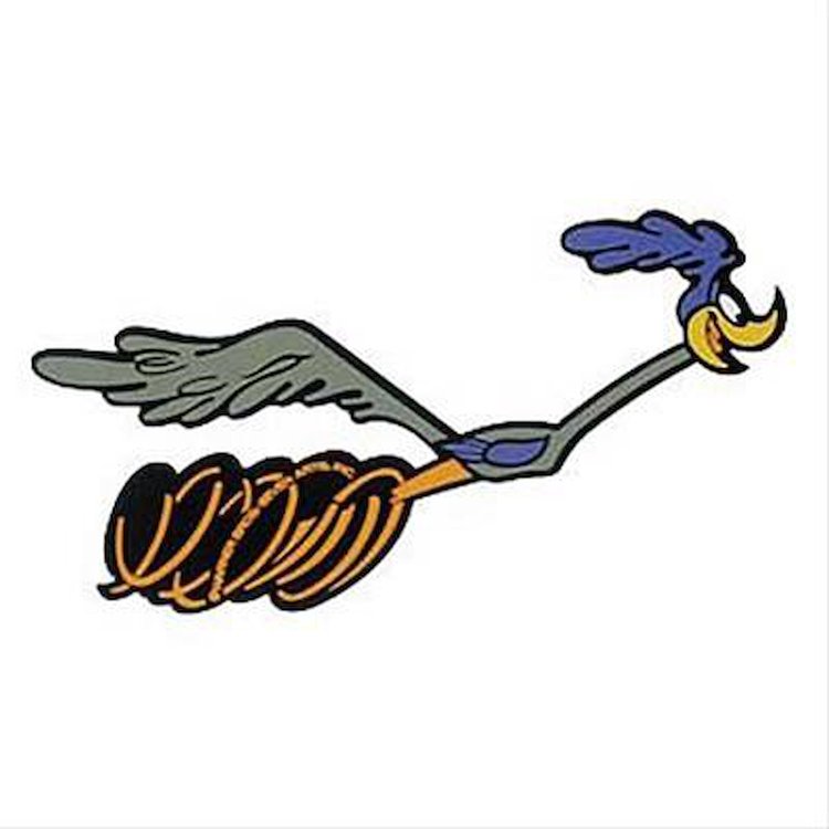 Road Runner Decal 1968 Road Runner