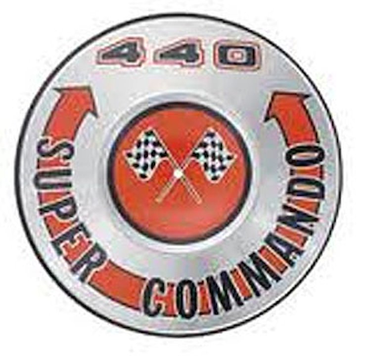 Engine ID Plate 440 Super Commando