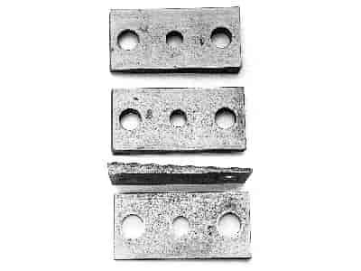 Rear Axle Shim Package Includes 6 Shims (2 each of 1º, 2º & 3º)