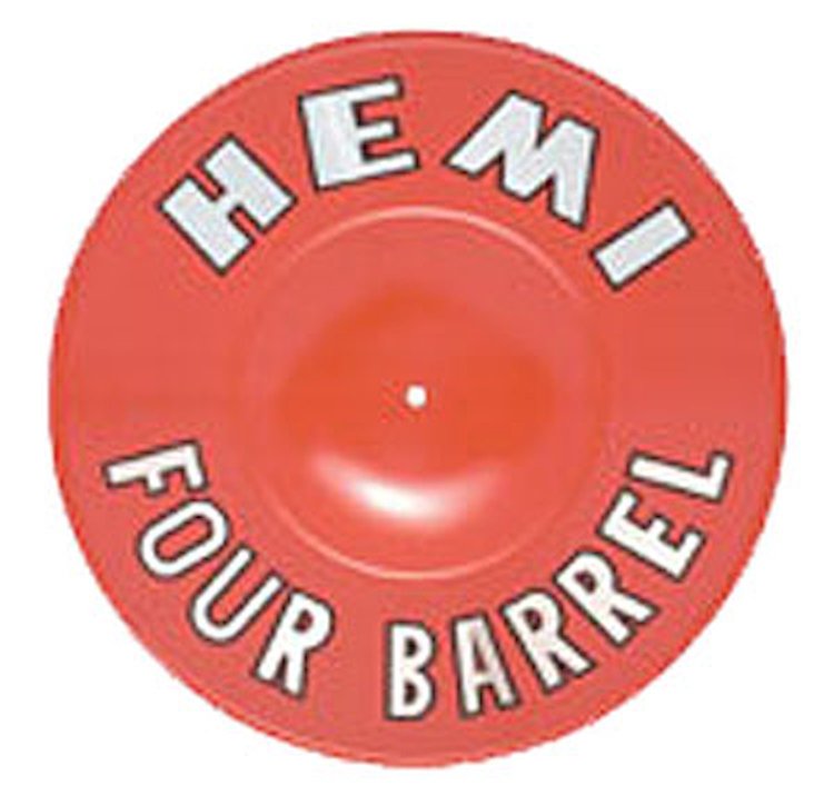 Engine ID Plate HEMI 4-bbl