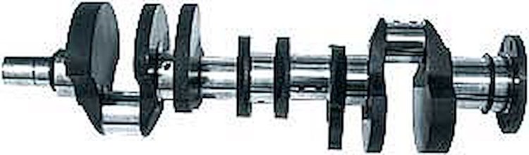 Heavy-Duty Cast Crankshaft 3.58" Stroke
