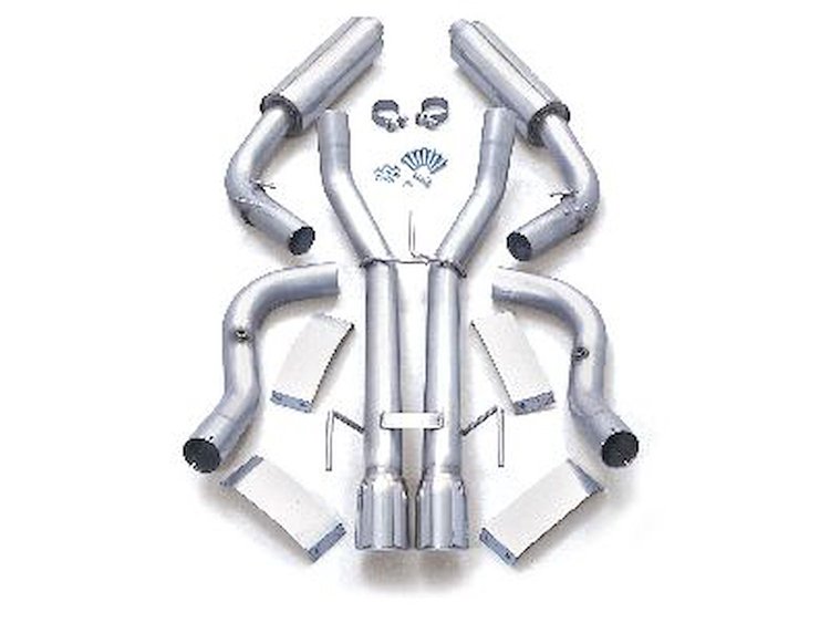 Cat-Back Exhaust System 1996-99 Viper GTS/RT10