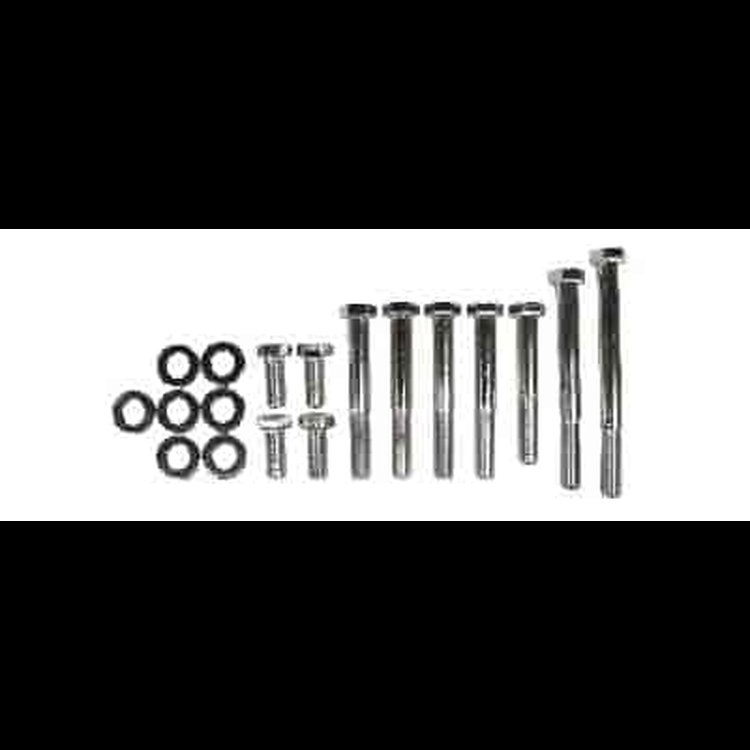 Chrome Water Pump & Housing Bolt Kit Fits R/RB & HEMI Engines