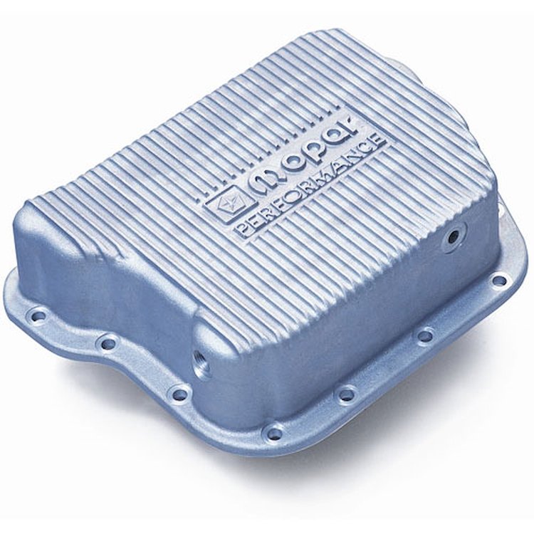 Cast Aluminum Deep Transmission Pan Fits: A-500 1989-2001
