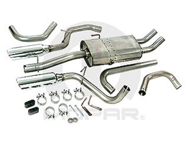 Cat-Back Exhaust System 2002-05 Dodge Ram 1500 2WD/4WD