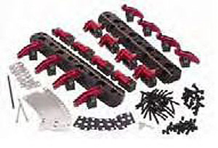 Aluminum Roller Rocker Arm Set Case Hardened & Tempered Shafts