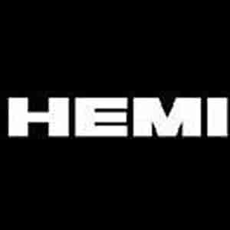 HEMI Decal White