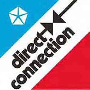 Direct Connection Decal Red, White & Blue