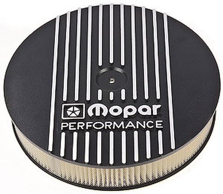 Cast Aluminum Air Cleaner Mopar Performance Logo