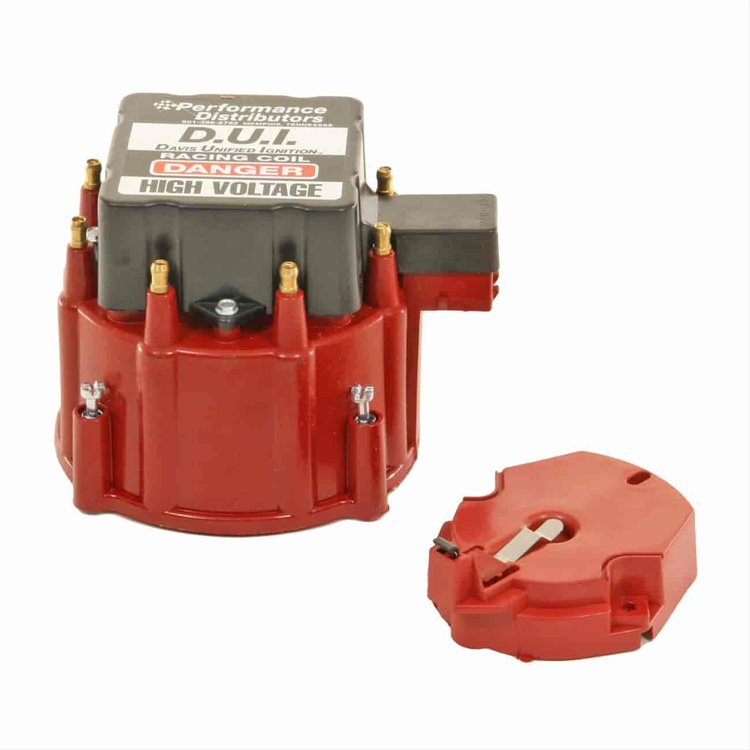 Racing Coil Kit Red for GM 1974-Present V8
